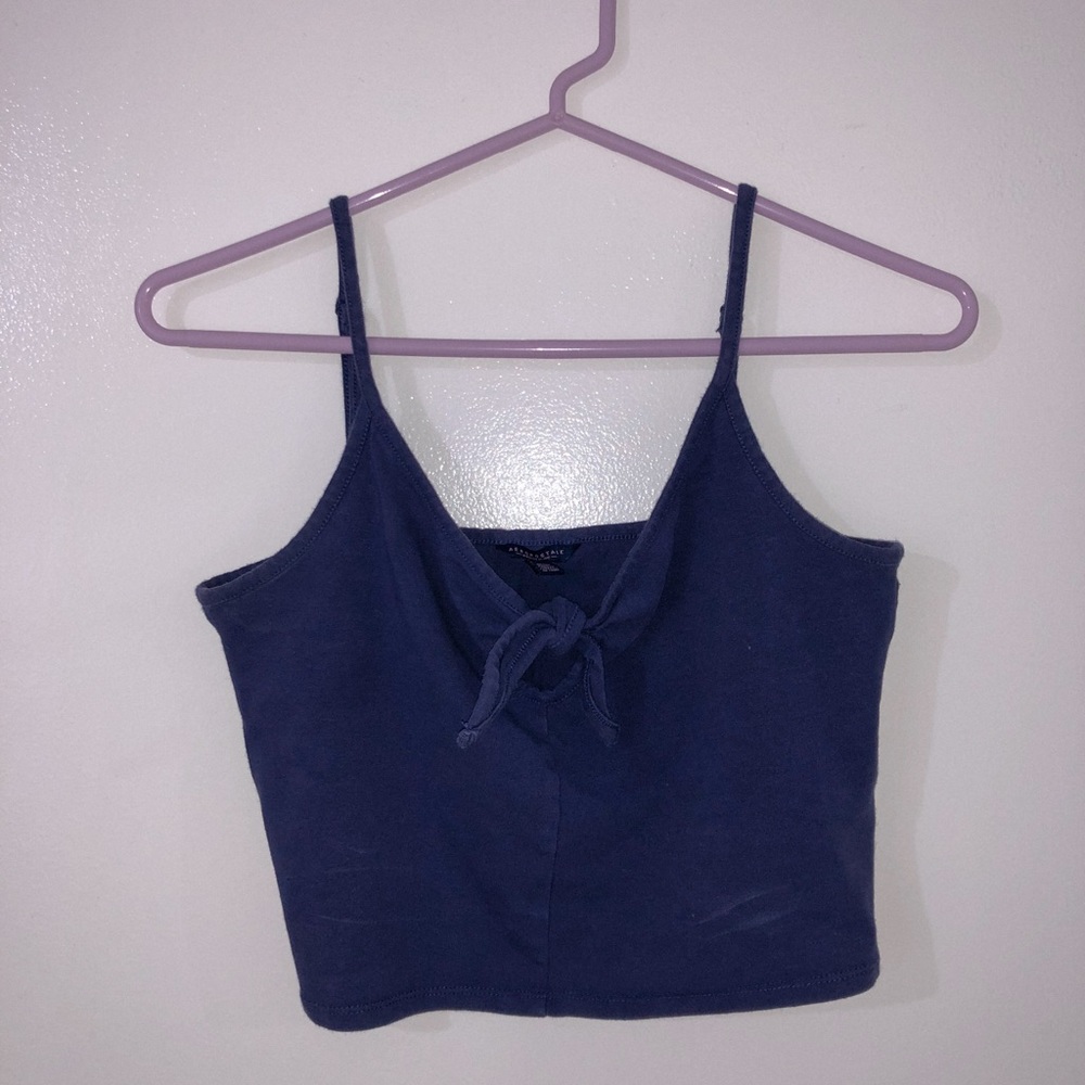 Aeropostale Blue Knot Tank Top